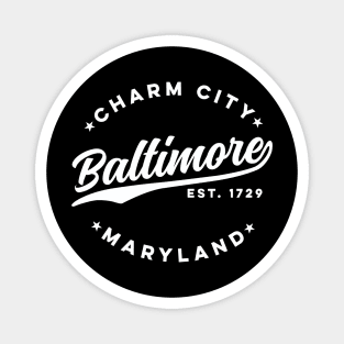 Vintage Baltimore Charm City Maryland USA Magnet